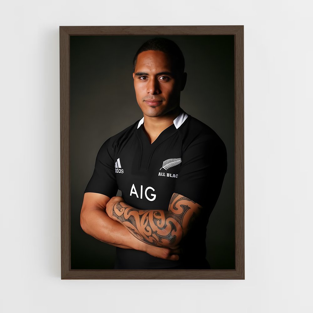 Poster Le Rugbyman Charismatique (vue 5)